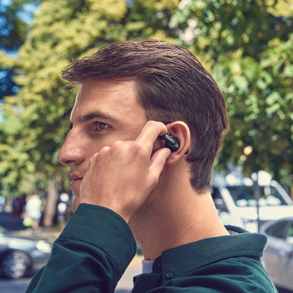 JBL Sense Pro Open Ear True Wireless Earbuds (Black)