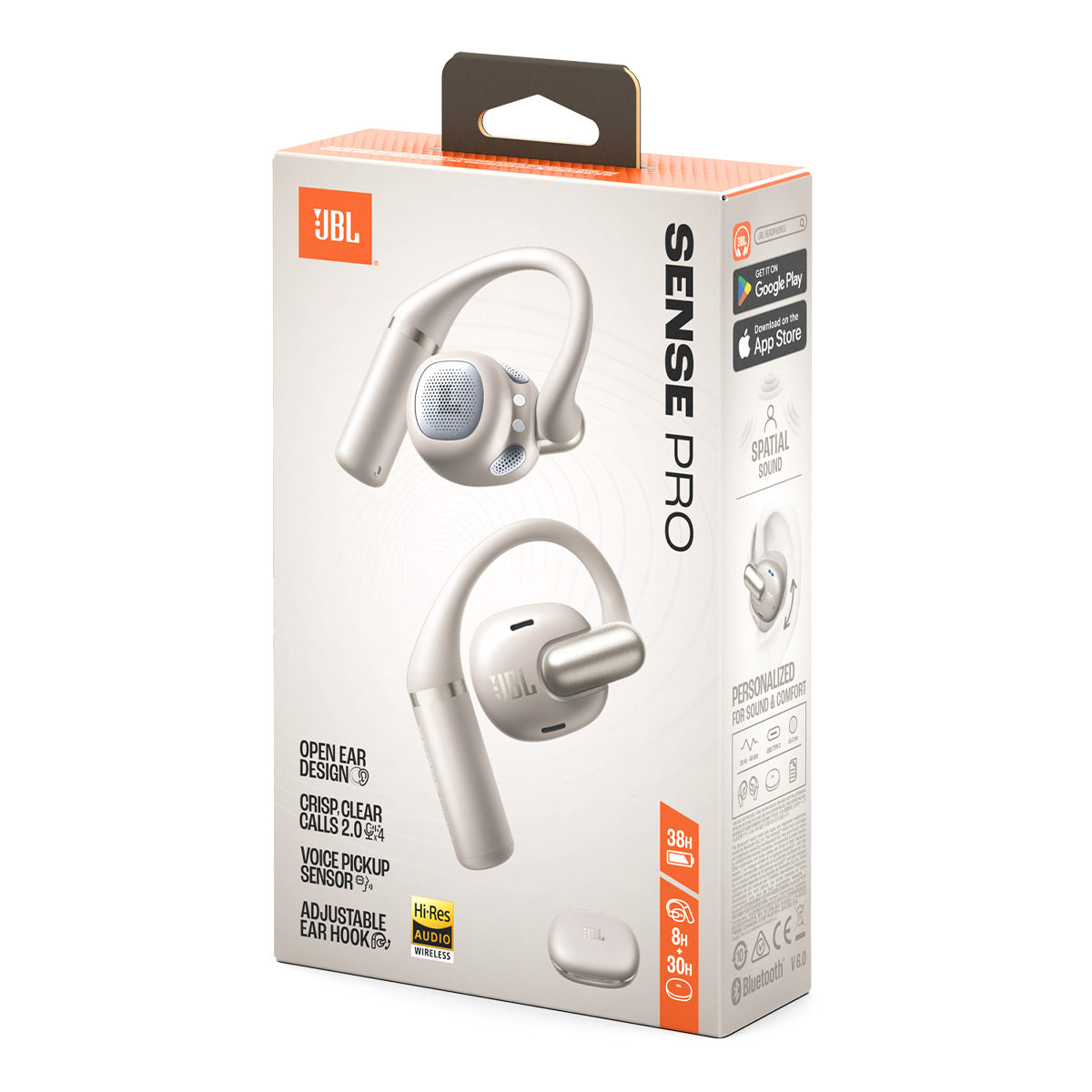 JBL Sense Pro Open Ear True Wireless Earbuds (Gray)