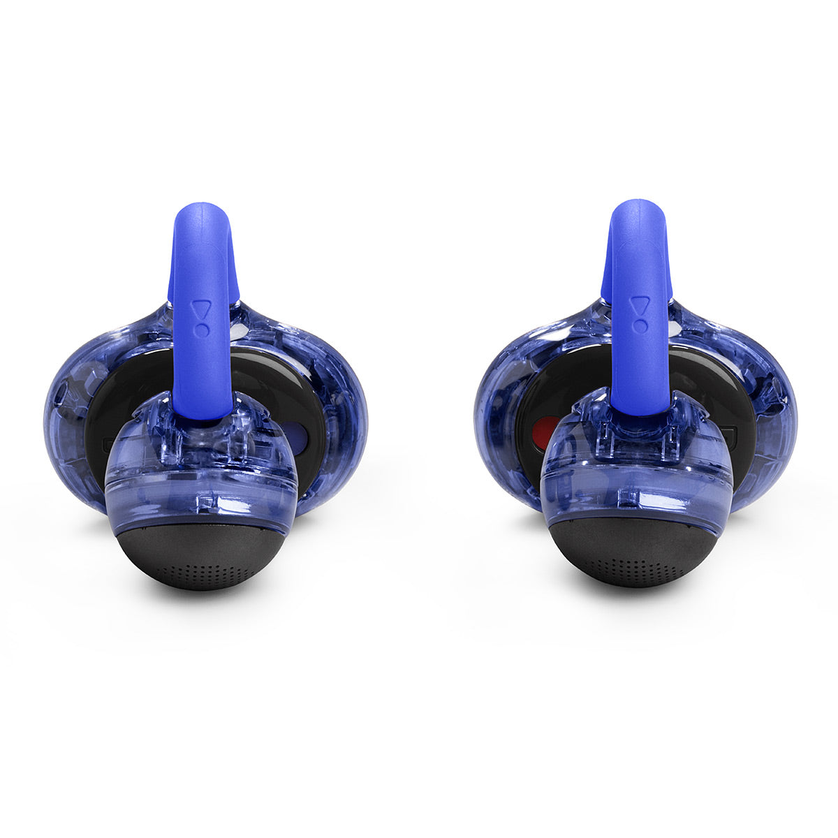 JBL Soundgear Clips True Wireless Open-Ear Headphones Bundle with gSport Case (Blue)
