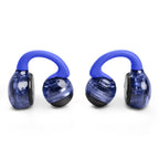 JBL Soundgear Clips True Wireless Open-Ear Headphones Bundle with gSport Case (Blue)