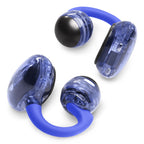 JBL Soundgear Clips True Wireless Open-Ear Headphones Bundle with gSport Case (Blue)