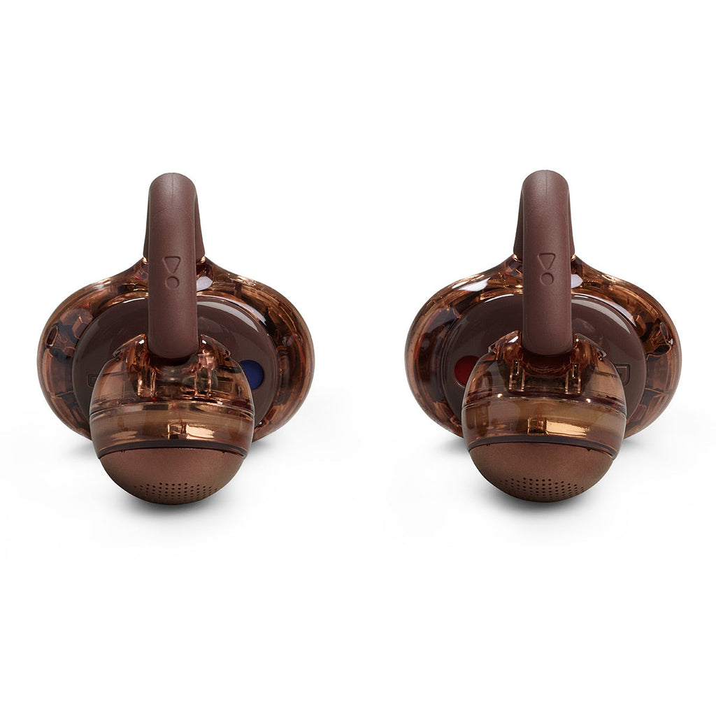 JBL Soundgear Clips True Wireless Open-Ear Headphones Bundle with gSport Case (Copper)