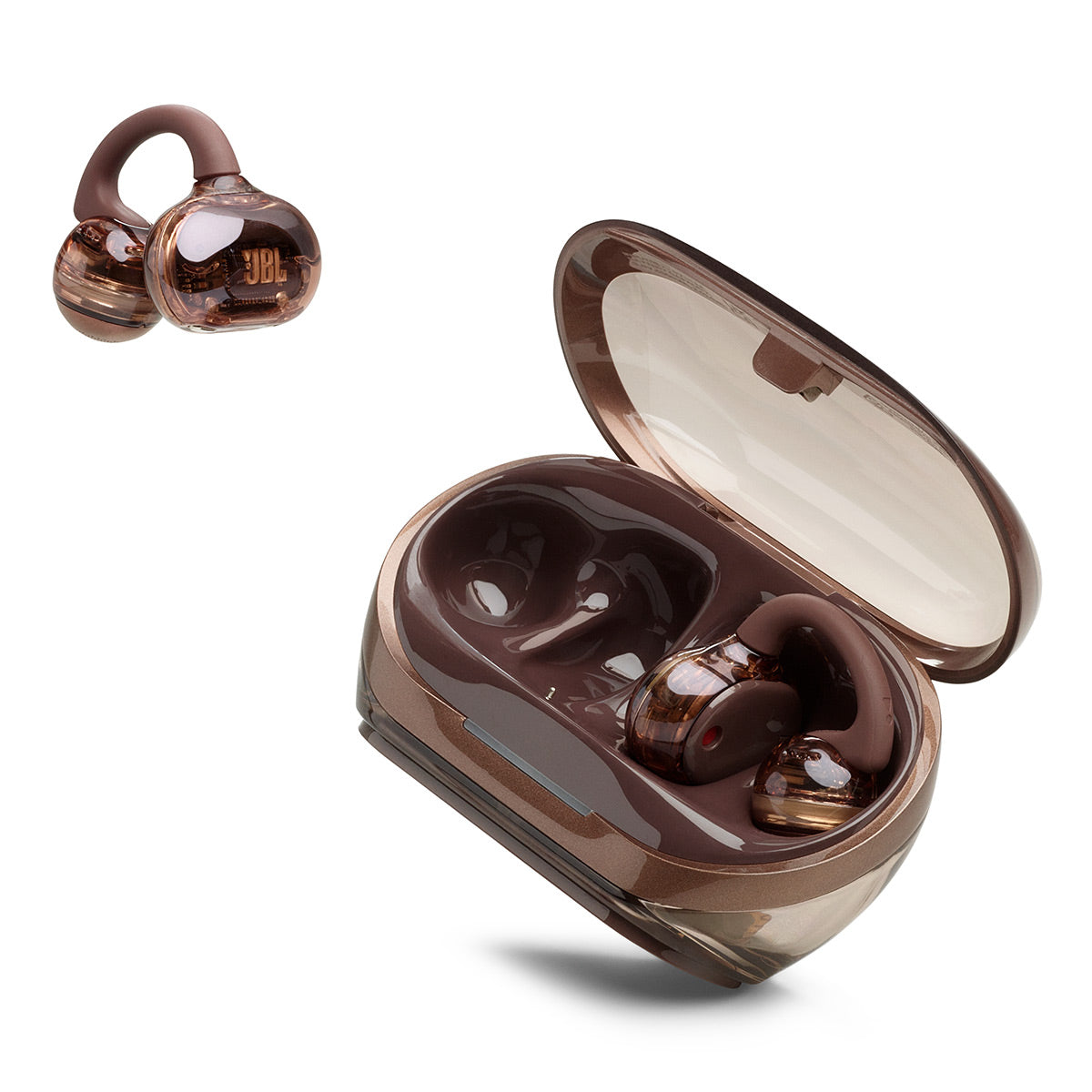 JBL Soundgear Clips Open-Ear True Wireless Earbuds (Copper)
