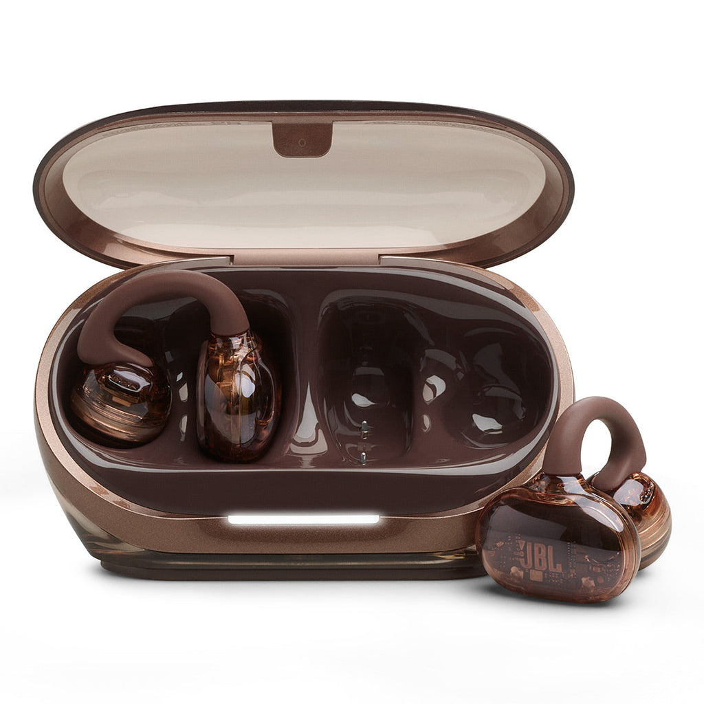 JBL Soundgear Clips Open-Ear True Wireless Earbuds (Copper)