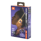 JBL Soundgear Clips True Wireless Open-Ear Headphones Bundle with gSport Case (Purple)