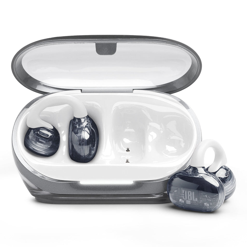 JBL Soundgear Clips Open-Ear True Wireless Earbuds (White)