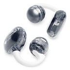 JBL Soundgear Clips True Wireless Open-Ear Headphones Bundle with gSport Case (White)