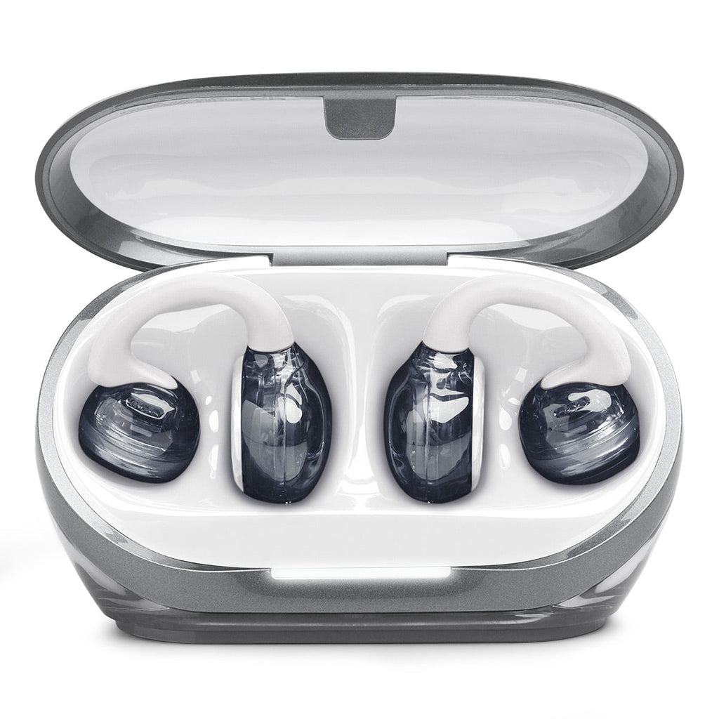 JBL Soundgear Clips Open-Ear True Wireless Earbuds (White)