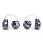 JBL Soundgear Clips True Wireless Open-Ear Headphones Bundle with gSport Case (White)