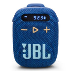 JBL Wind 3 Handlebar Bluetooth Speaker with FM Radio (Blue)