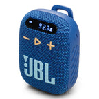 JBL Wind 3 Handlebar Bluetooth Speaker with FM Radio (Blue)