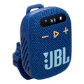 JBL Wind 3 Handlebar Bluetooth Speaker with FM Radio (Blue)
