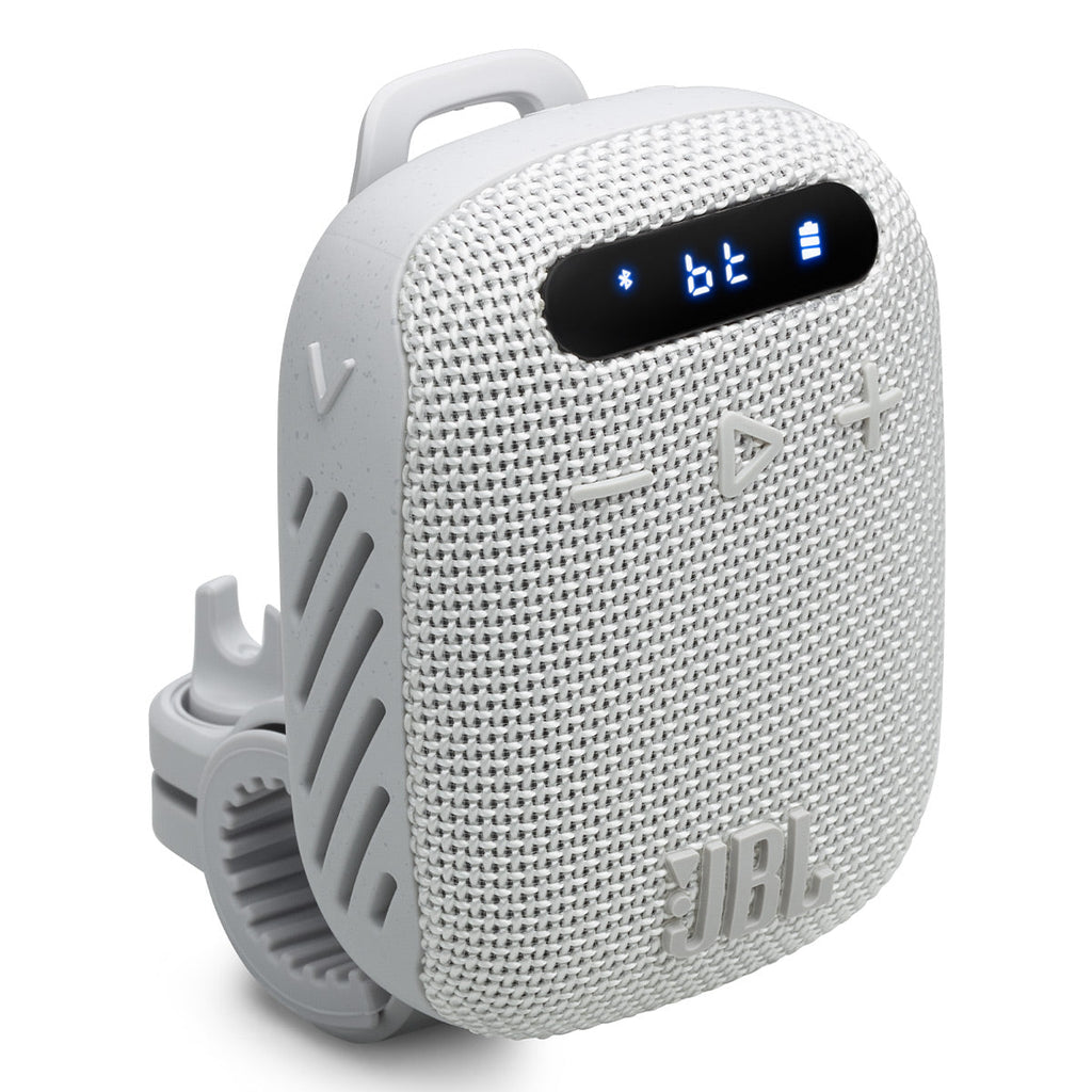 JBL Wind 3 Handlebar Bluetooth Speaker with FM Radio (Gray)