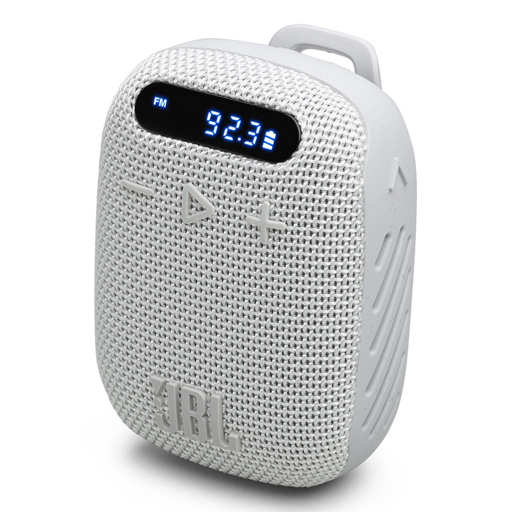 JBL Wind 3 Handlebar Bluetooth Speaker with FM Radio (Gray)