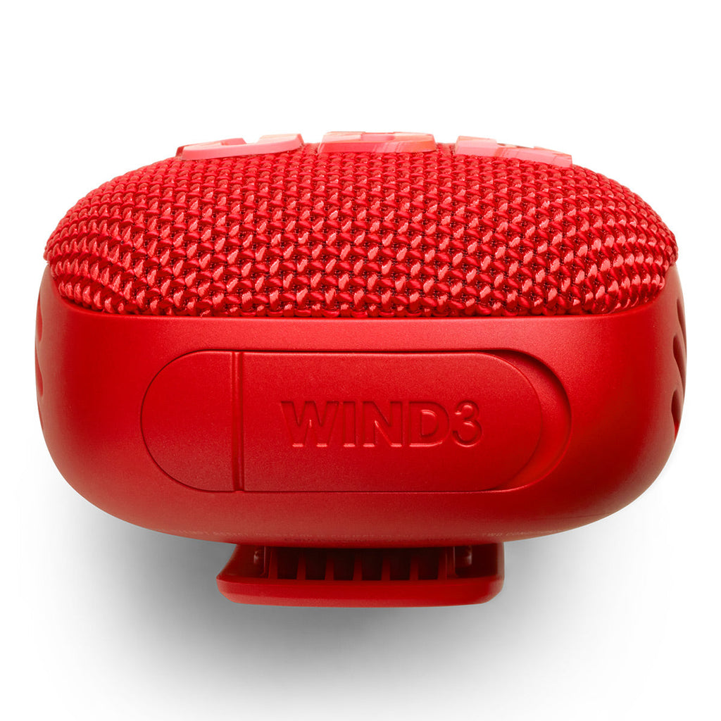 JBL Wind 3 Handlebar Bluetooth Speaker with FM Radio (Red)