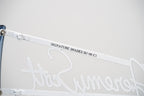 Jeremy Scott Ladies Rectangular White Signature Sunglasses
