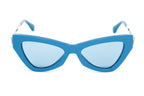 Jimmy Choo Women's Sunglasses Angular Cat Eye Blue