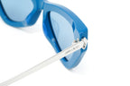 Jimmy Choo Women's Sunglasses Angular Cat Eye Blue