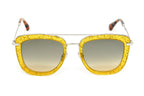 Jimmy Choo Women's Sunglasses Browline Yellow/Grey