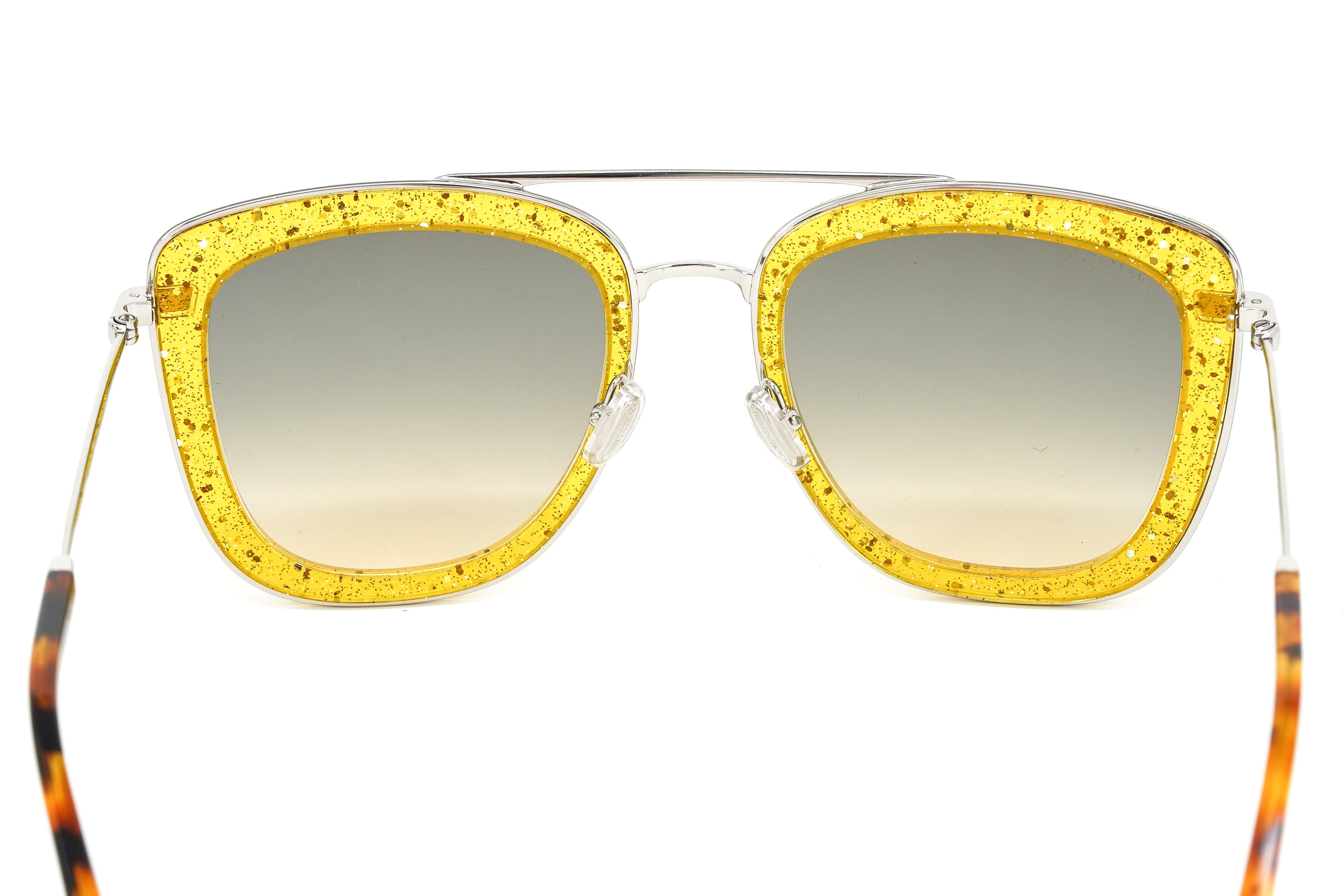 Jimmy Choo Women's Sunglasses Browline Yellow/Grey