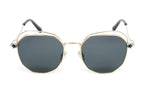 Jimmy Choo Women's Sunglasses Oval Gold/Grey