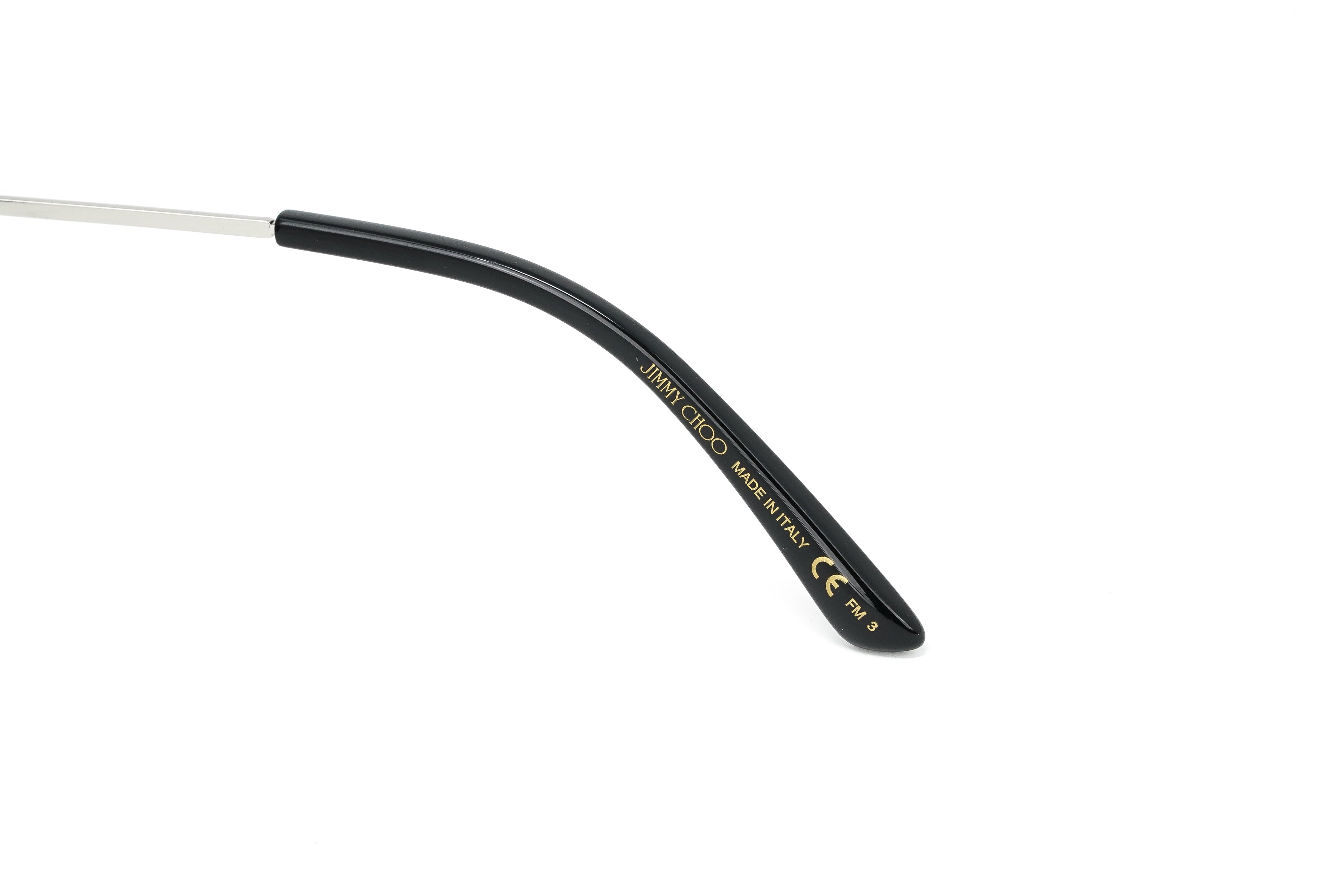 Jimmy Choo Women's Sunglasses Oval Gold/Grey