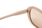 Jimmy Choo Women's Sunglasses Oversized Oval Beige/Pink