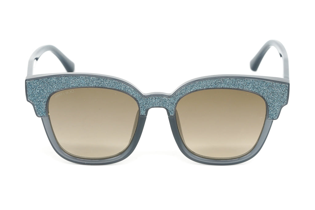 Jimmy Choo Women's Sunglasses Classic Square Grey Glitter