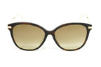 Jimmy Choo Women's Sunglasses Classic Square Tortoise/Gold