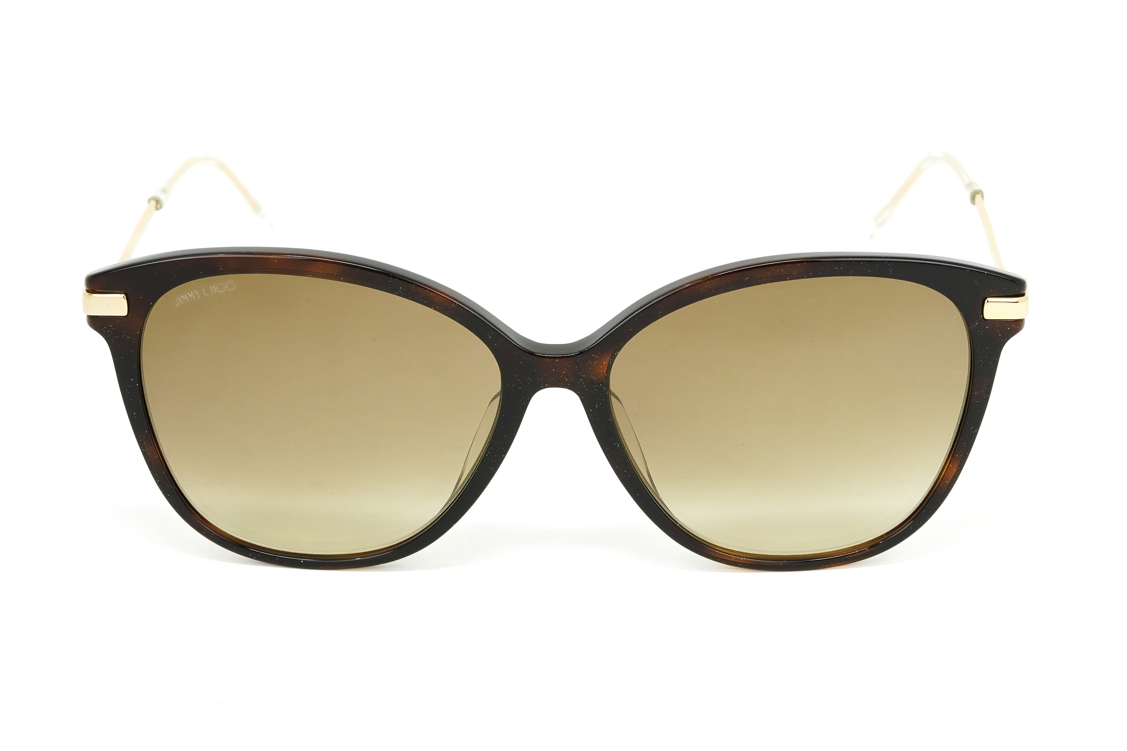 Jimmy Choo Women's Sunglasses Classic Square Tortoise/Gold