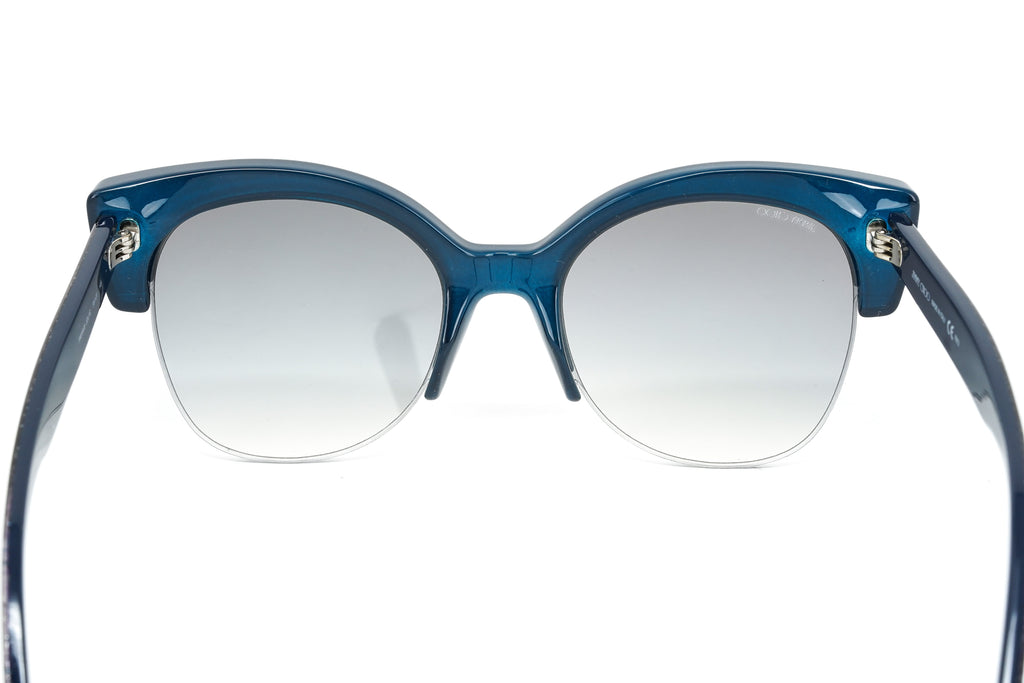 Jimmy Choo Women's Sunglasses Classic Square Navy Glitter