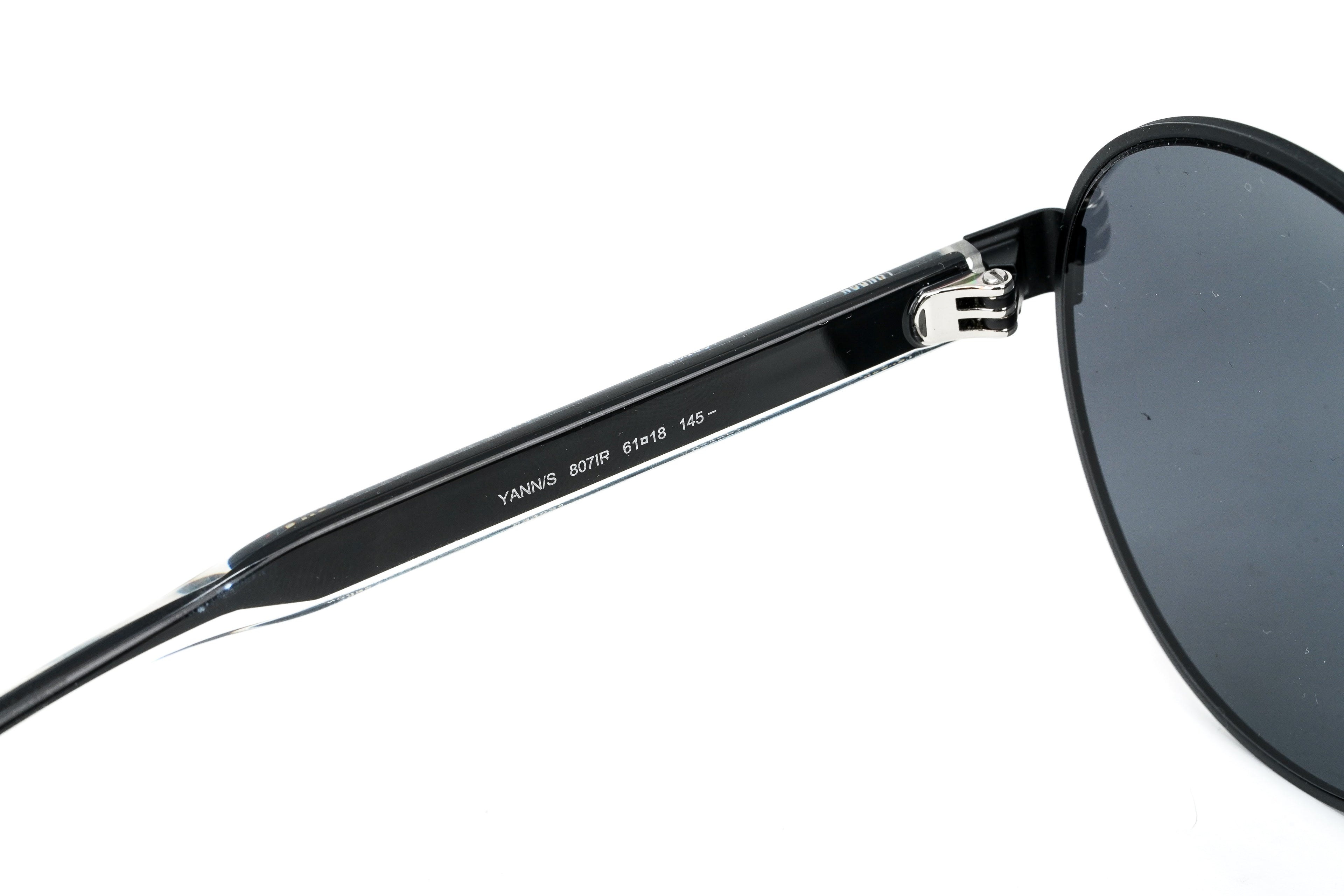 Jimmy Choo Unisex Sunglasses Round Browline Matte Black