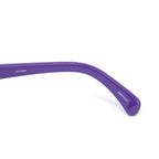 Jeremy Scott Ladies Oval Purple Sunglasses