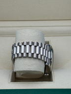 Rolex White Gold Day-Date 40  - Olive Green Bevelled Roman Dial - President Bracelet - 228239 ogrp