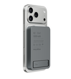 KUXIU K2 Qi2 15W Fast Charging 3-in-1 MagSafe Power Bank - Gray