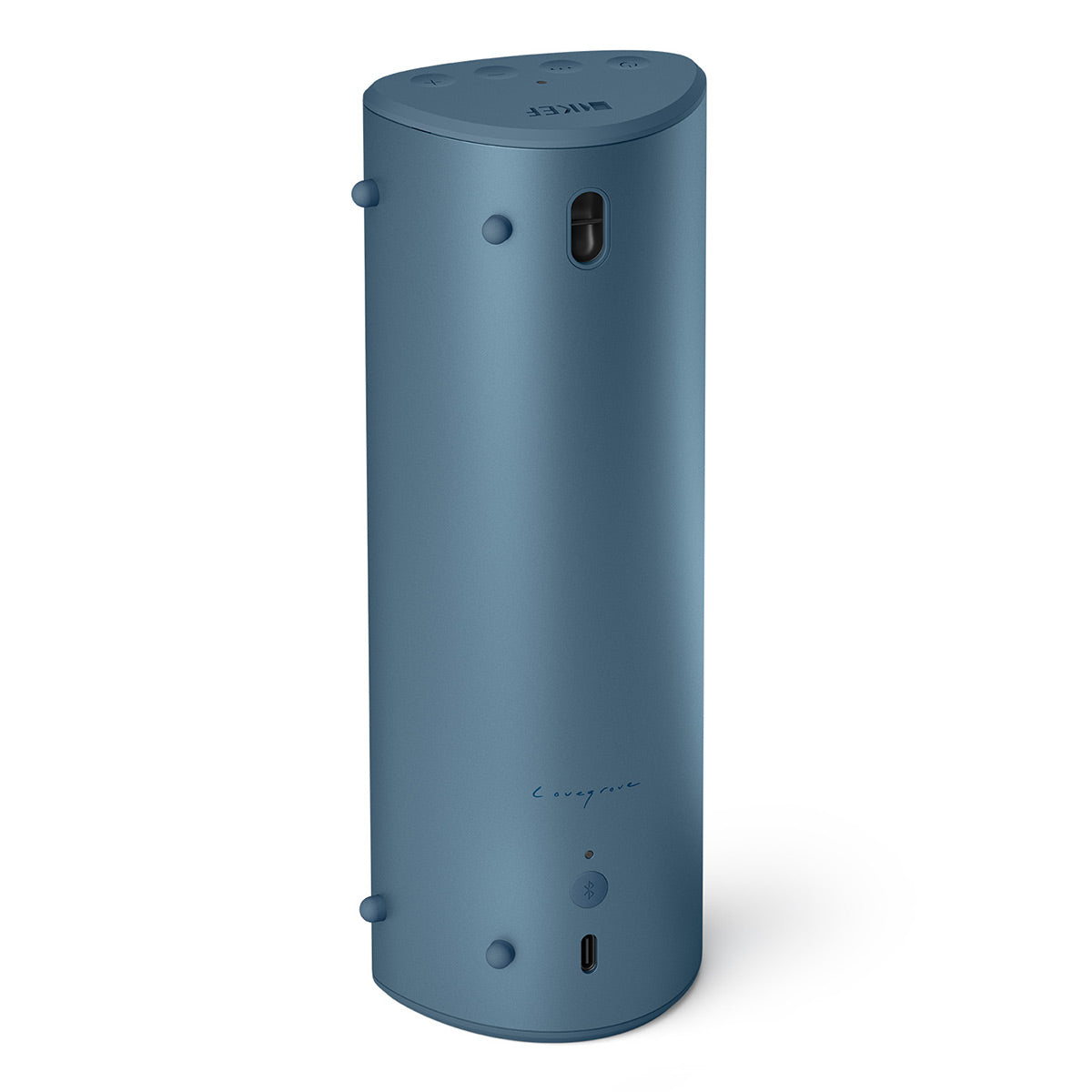 KEF Muo Portable Bluetooth Speaker (Blue Aura)