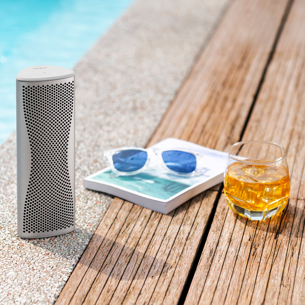 KEF Muo Portable Bluetooth Speaker (Silver Dusk)