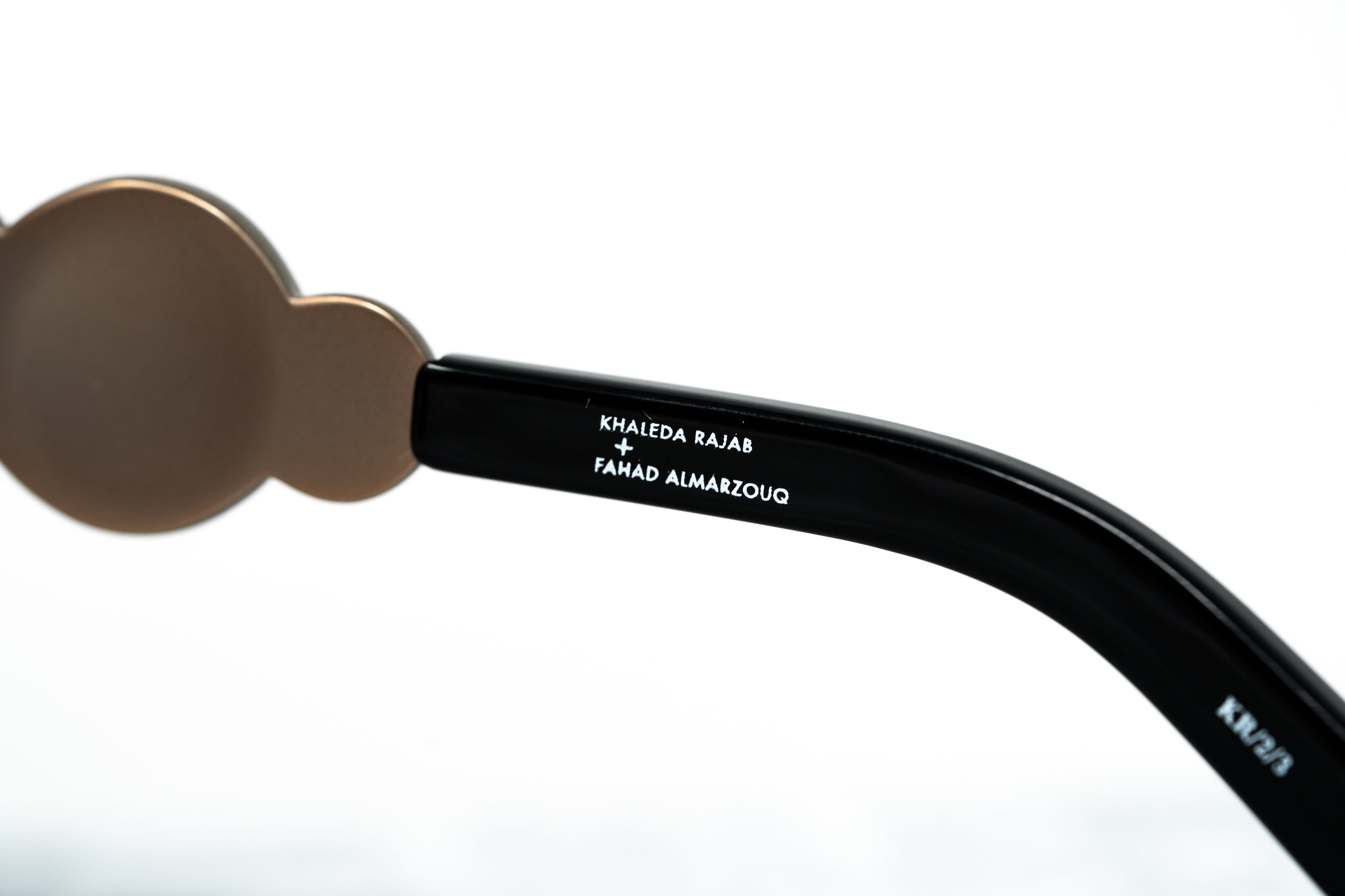 Khaleda And Fahad Ladies Sunglasses Cat Eyes Rose Gold