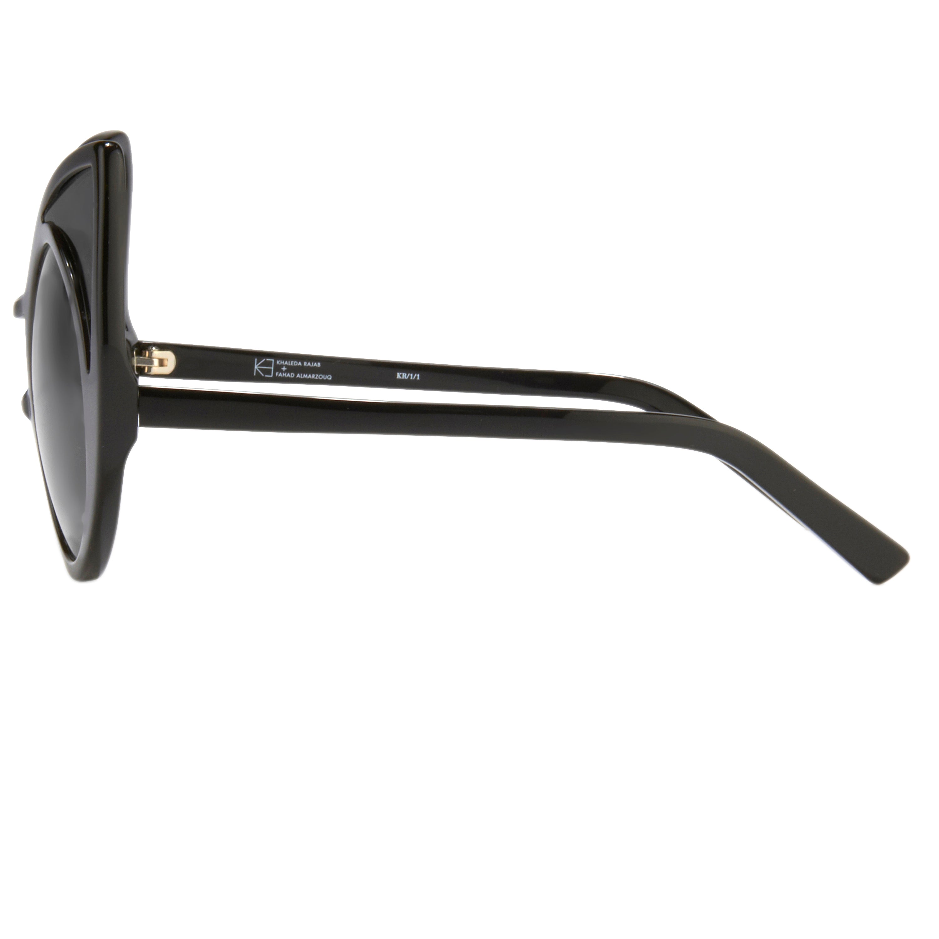 Khaleda And Fahad Ladies Cat Eye Grey Sunglasses