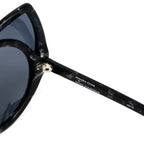 Khaleda And Fahad Ladies Cat Eye Grey Sunglasses