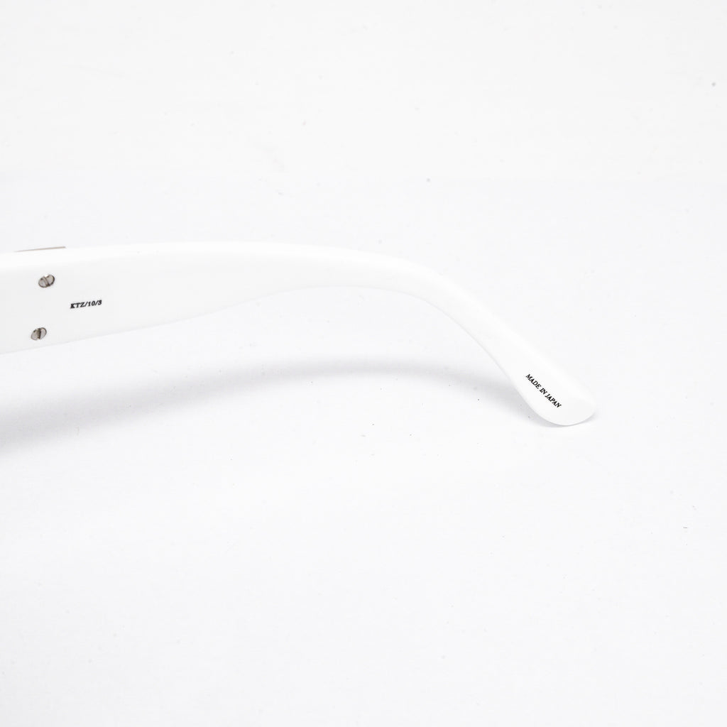 Kokon To Zai Unisex D-Frame Silver Sunglasses