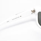 Kokon To Zai Unisex D-Frame Silver Sunglasses