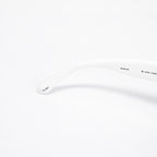 Kokon To Zai Unisex D-Frame Silver Sunglasses