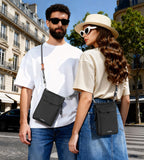 KUXIU Smart Shield Bag – RFID Blocking, Waterproof & Anti-Cut - Black