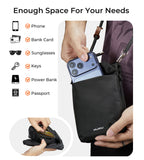 KUXIU Smart Shield Bag – RFID Blocking, Waterproof & Anti-Cut - Black