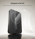 KUXIU K1 15W Fast Charging 3-in-1 MagSafe Wireless Power Bank - Black