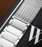 KUXIU Natural Stainless Steel Magnetic Apple Watch Band