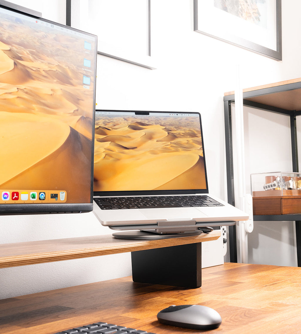KUXIU X53 Ergonomic Laptop Stand with Built-in 8-in-1 Hub