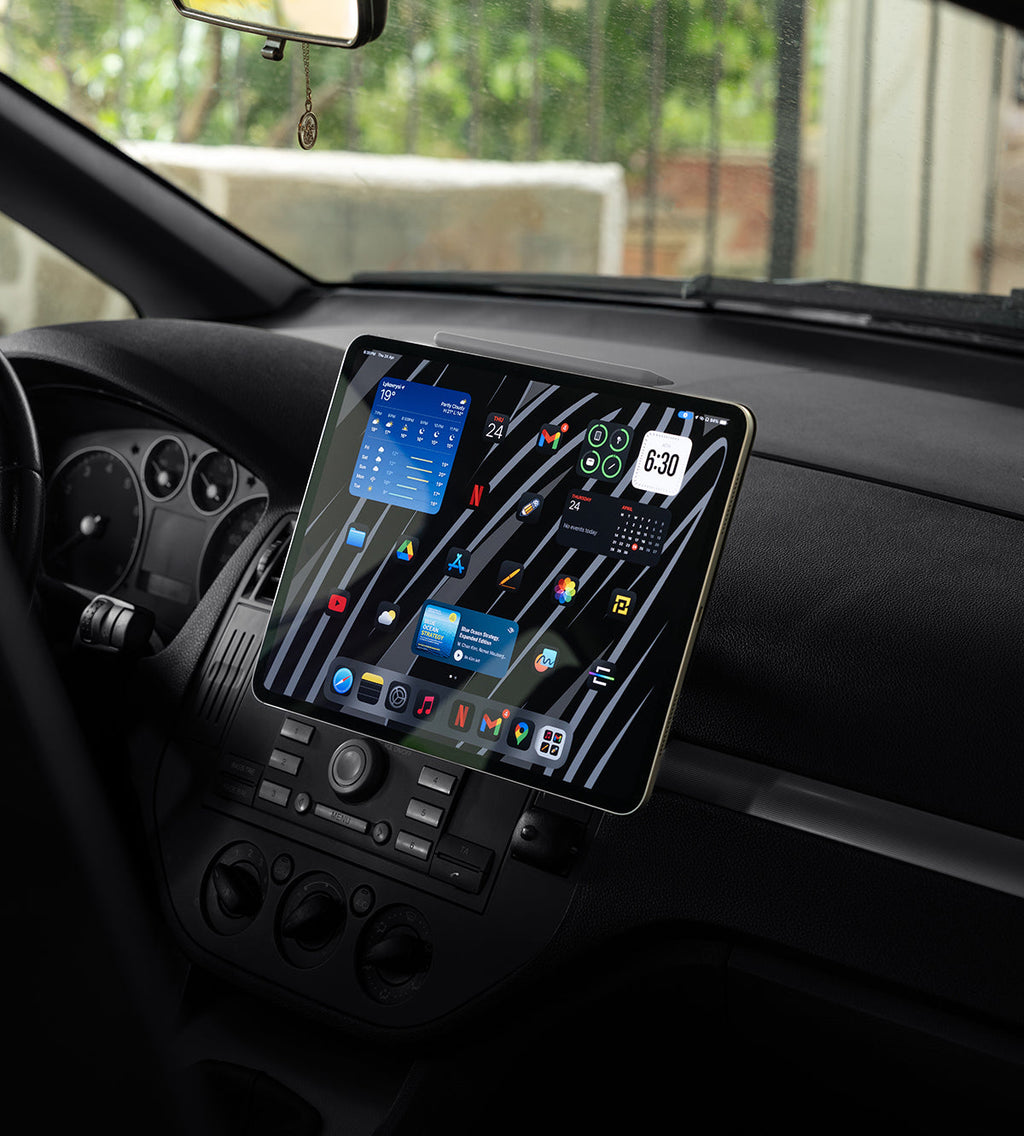 KUXIU X97 Pro MAX Magnetic iPad Mount with Charging for Car Headrest and Air Vent