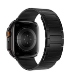 KUXIU Black Stainless Steel Magnetic Apple Watch Band